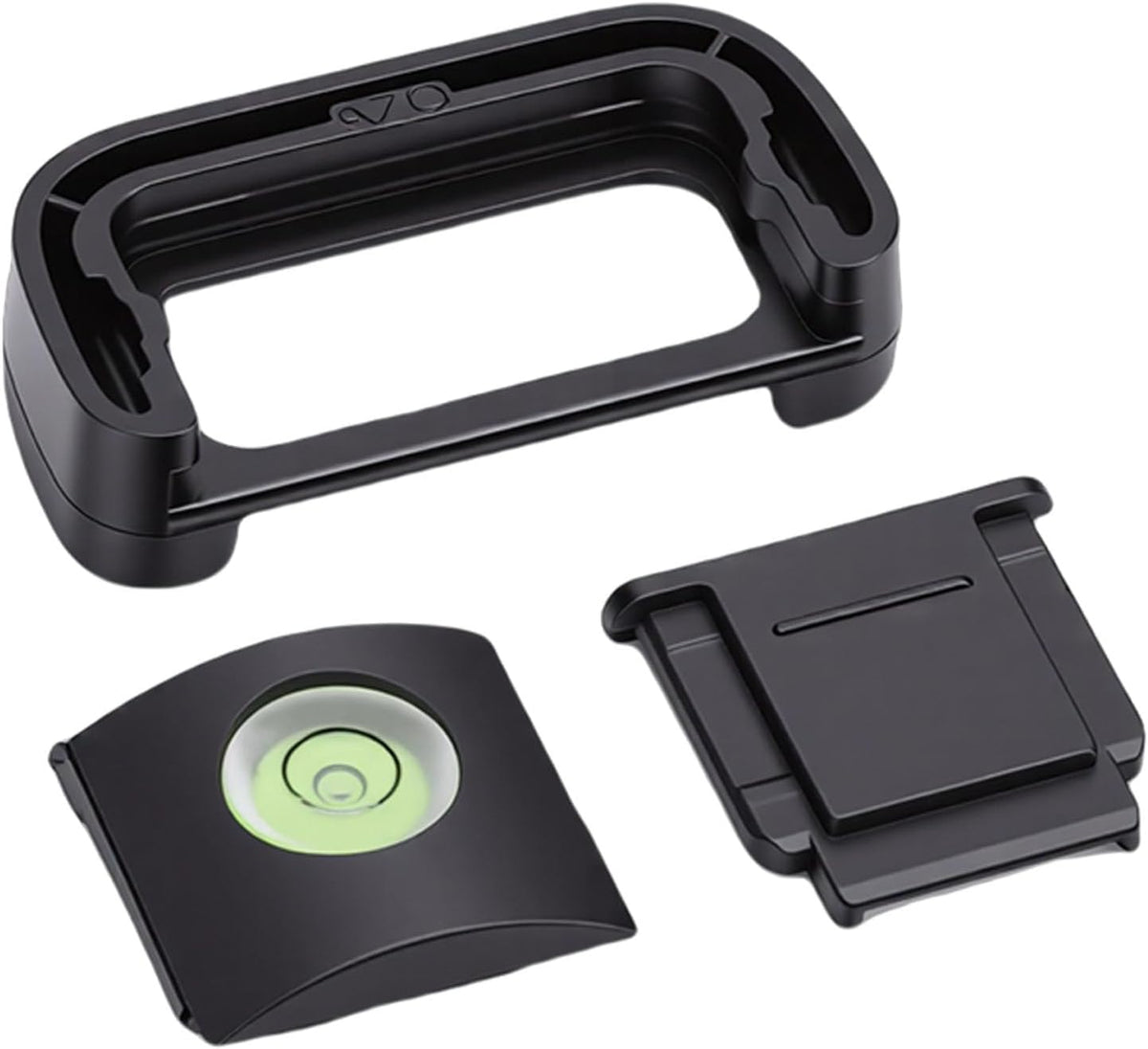 A7C Dpofirs Eyecup Viewfinder & Hot Shoe Cover Protector with Bubble Level for Camera - Silicone Eye Cup, Dust Proof