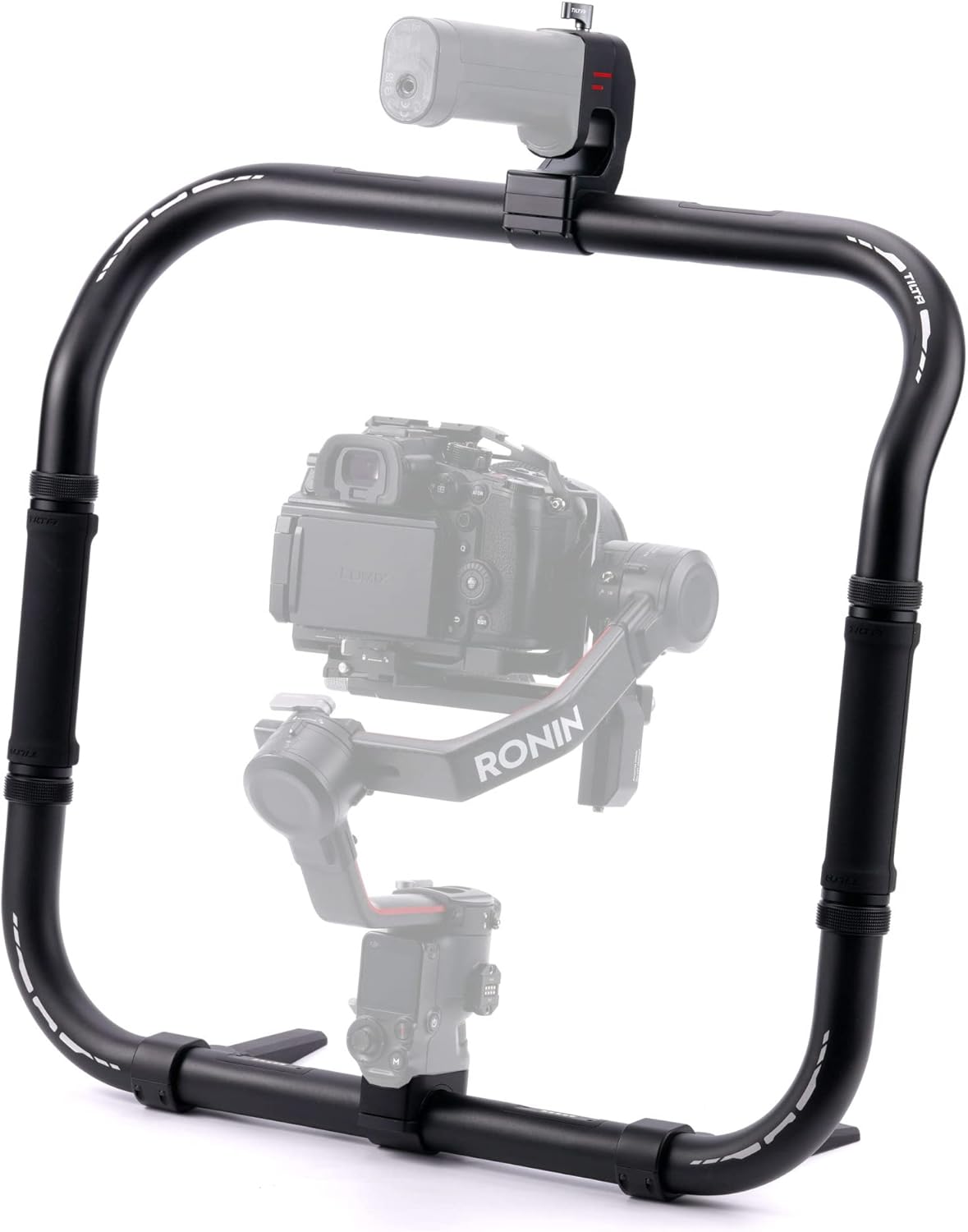 Tilta Basic Ring Grip Plus Compatible with DJI Ronin RS3 Pro/ RS4/ RS4 Pro | Improved Stability, Movement & Flexibility | Aluminum Alloy | Multiple Power Options