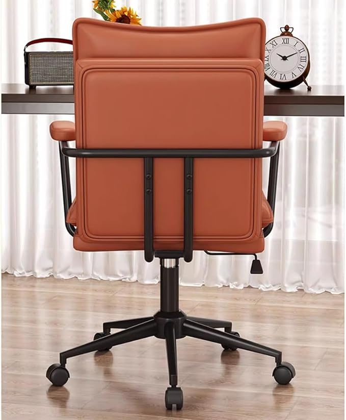 Office Chair High Backrest Gaming Chair Desk Chairs Gaming Chairs Ergonomic Computer Chairs for Adults and Kids Armchair Boss Seat Study Accent Chair for Bedroom Balcony (Color : Brown)