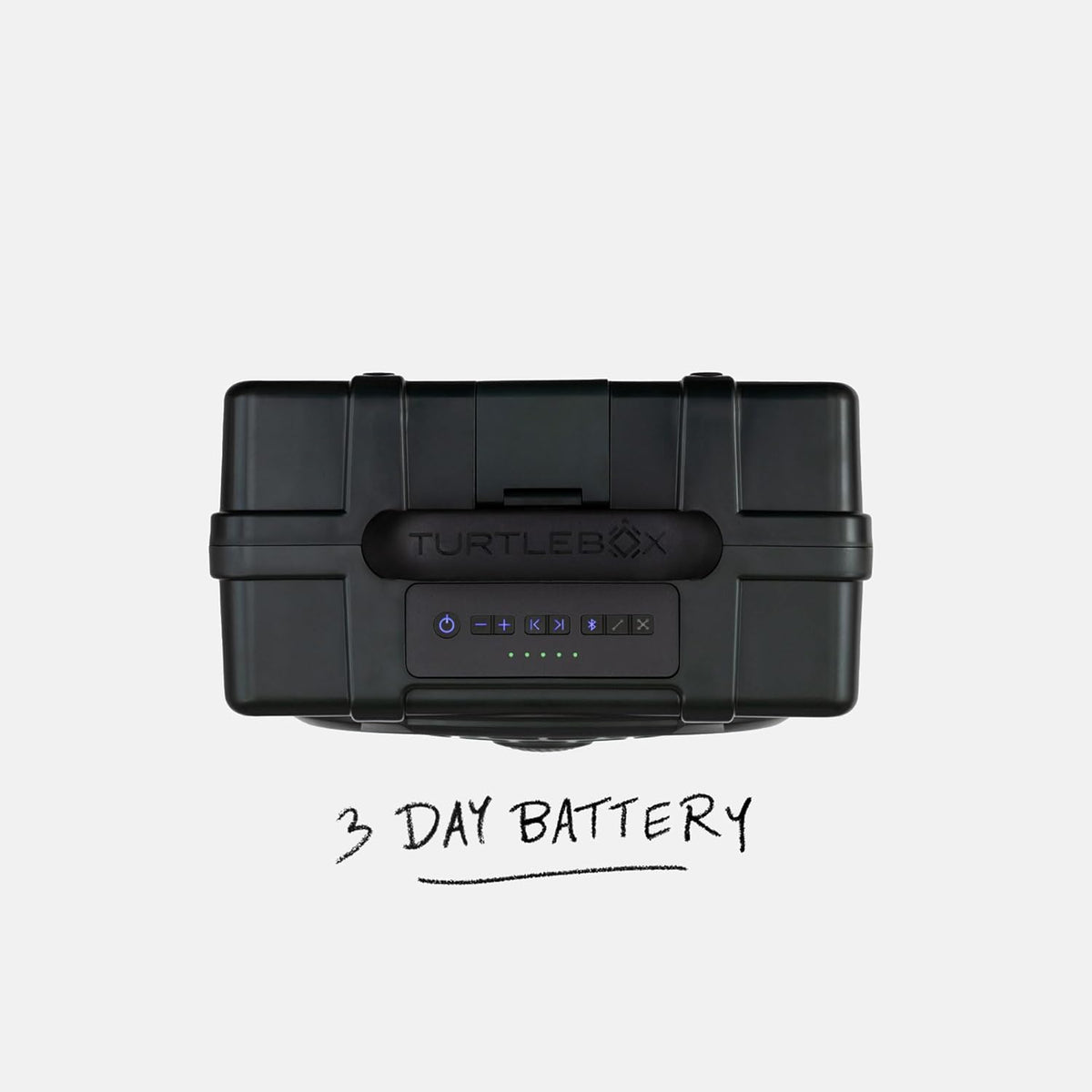 Turtlebox Original Gen 3: Portable Outdoor Bluetooth Speaker – Ultra-Loud (120dB), Waterproof (IP67), Rugged, Impact-Resistant, 3-Day Battery | Party Mode: Unlimited Pairing for Stereo Sound, Green