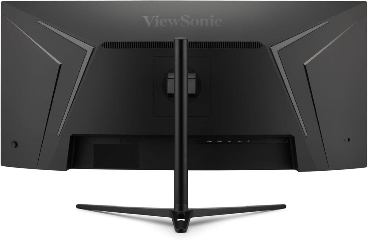 ViewSonic VX3418C-2K 34 Inch UltraWide QHD 1440p Curved Gaming Monitor with 180Hz, 1ms, 21:9, Advanced Ergonomics, FreeSync Premium, HDR10, HDMI, and DisplayPort Inputs