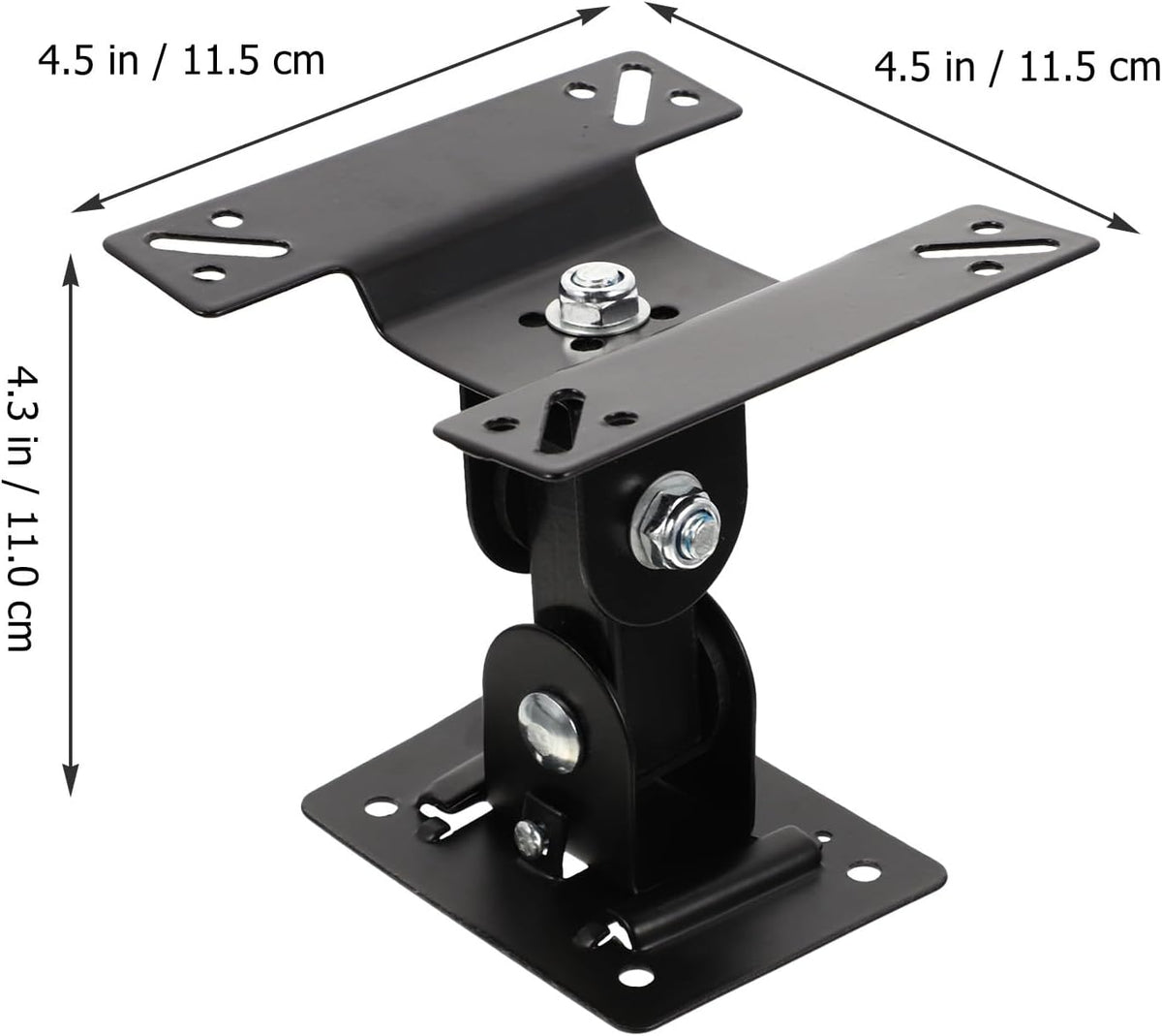Homoyoyo 360 14-27 Inch Wall Mount Tv Stand Monitor Mount Rotation Metal Pivot Bracket for LCD Screens Suitable