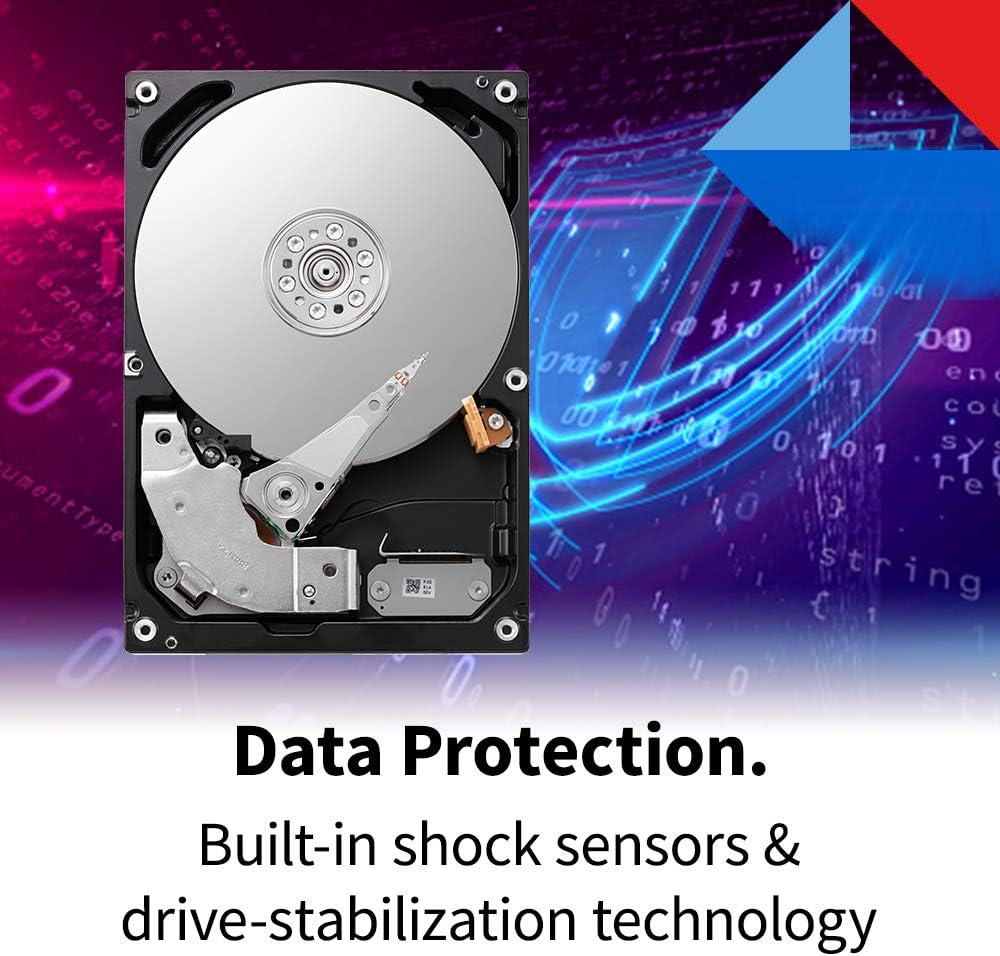 Toshiba X300 18TB Performance & Gaming 3.5-Inch Internal Hard Drive - CMR SATA 6 Gb/s 7200 RPM 512 MB Cache - HDWR51JXZSTA