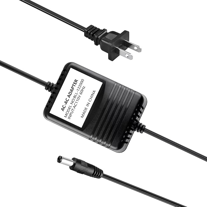 AC/AC Adapter Compatible with X Rocker XRocker 521231 Game Gaming Chair AC10V 10VAC 10V - 12V 1A - 1.2A - 2A Direct Plug-in Class 2 Transformer Power Supply Cord Charger