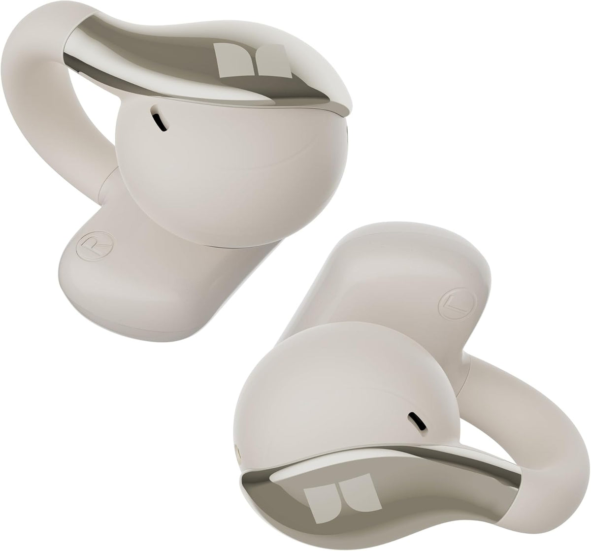 AC225 6.0 36H IPX6 Monster Open Ear Earbuds, Stereo Sound, Bluetooth Open Ear Headphones, Lightweight Comfort Clip-On