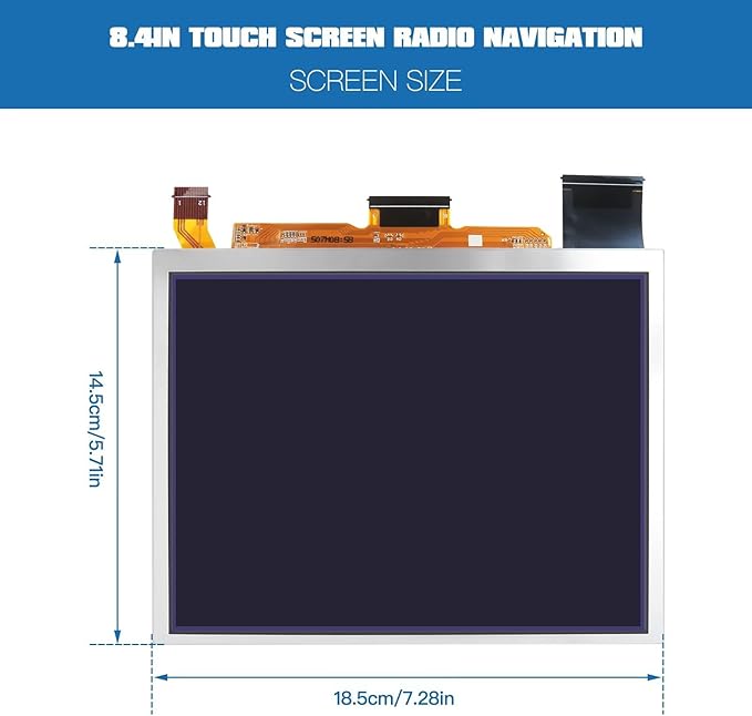 8.4 U-connect 4C UAQ LCD Touch Screen TDO-XGA084 Fit for Jeep Grand Cherokee Summit Reserve Sport Utility 4-Door 3.6L 3604CC 220Cu. In. V6 FLEX DOHC Naturally Aspirated 2022-2024