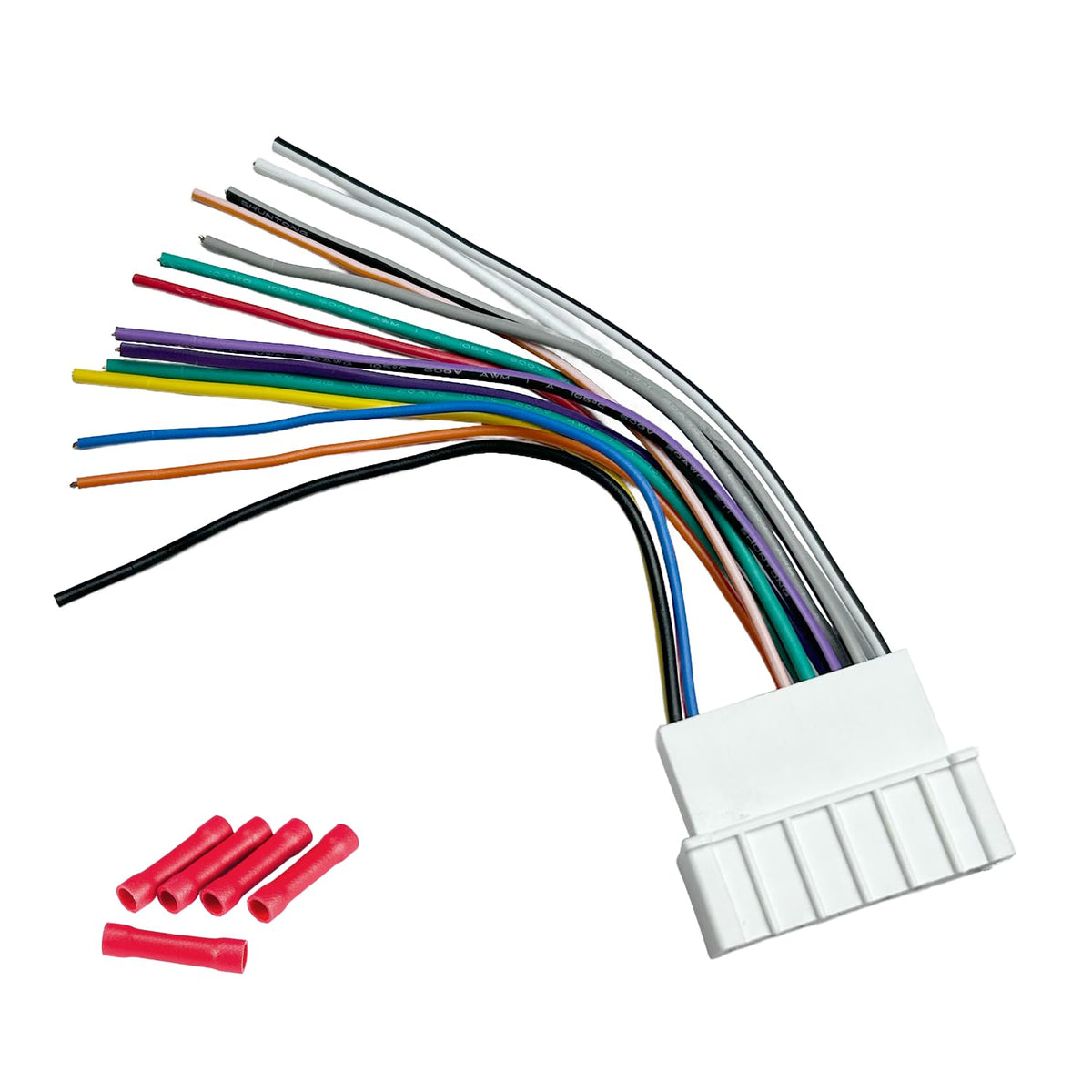 2006-2008/Kia 2005-2008, Radio Wiring Harness Compatible with Hyundai Stereo Installation Wire Harness Aftermarket