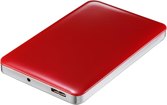 U3 2.5 inch USB 3.0 FAT32 Portable External Hard Drive - Red (250GB)