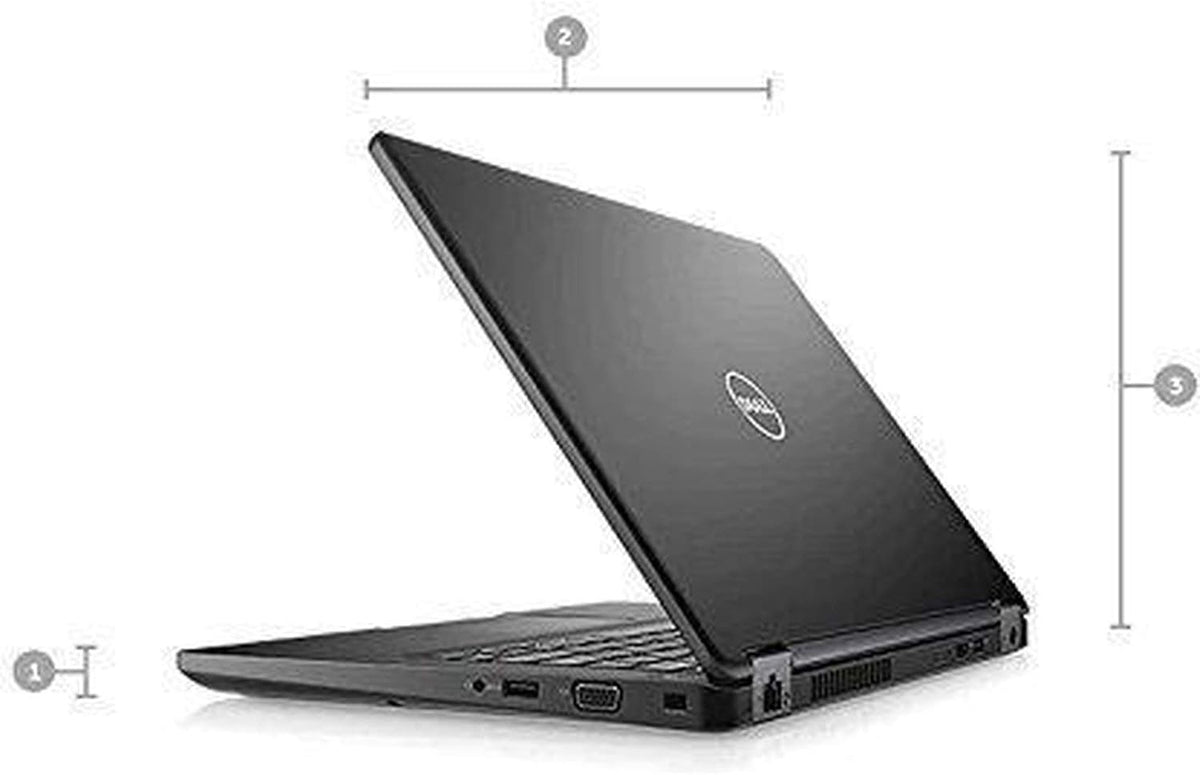 Dell Latitude 14 5000 5480 Business Laptop: 14in HD (1366x768), Intel Core i7-6600U, 500GB HDD, 8GB DDR4, NVIDIA 930MX 2GB GDDR5 vRAM, WiFi + Bluetooth, Windows 10 Professional (Renewed)