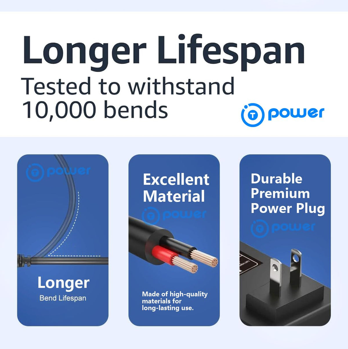 T-Power 9V Charger for Netgear FS108 fs605 fs608 Ethernet Replacemnet Switch AC DC Power Charger Supply Cord