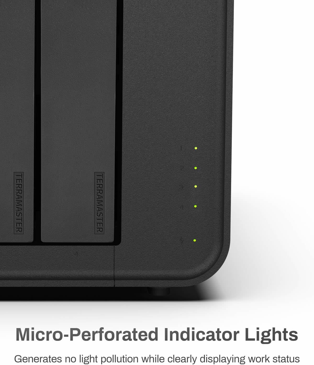 TERRAMASTER F4-424 NAS Storage 4Bay - N95 Quad-Core CPU, 8GB DDR5 RAM, 2.5GbE Port x 2, Network Attached Storage with High Performance (Diskless)