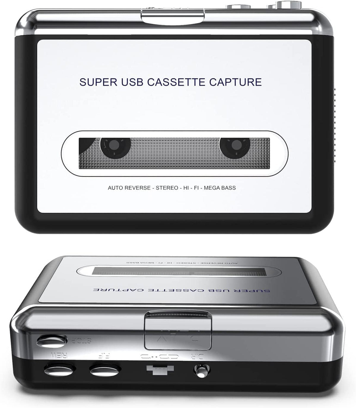 DigitNowCassette MP3 Cassette MP3 Cassette MP3 Tape To CD Converter Via USB,Portable USB Tape Player Capture Audio