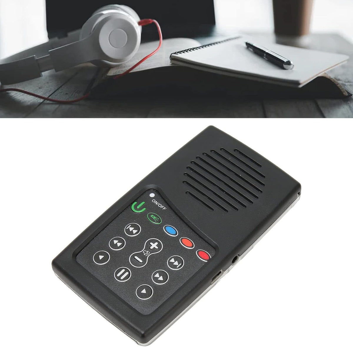 8G Portable Bible Player,Mini Portable Solar Powered Electronic Bible Audio Player Built in Capacity for Bible