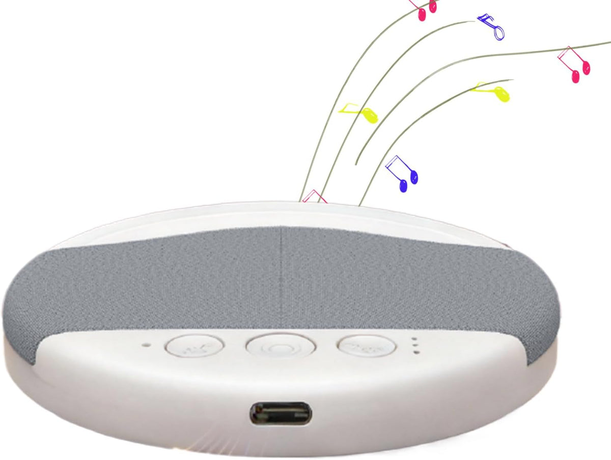 Generic Pillow Speaker - Wireless Sleep Music Box with White Noise | Soft Compact Audio Device for Side Sleeping