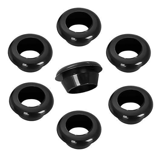 Qrity 9X Rubber Grommets ID 25mm Mount 30mm for Cable