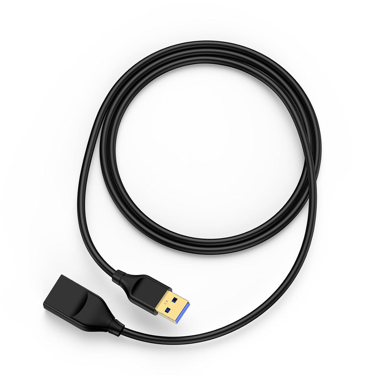 6FT Hub/Headset,High USB3.0 USB Extension Cable USB Male to Female Extender Cord for Keyboard/Mouse/Flash