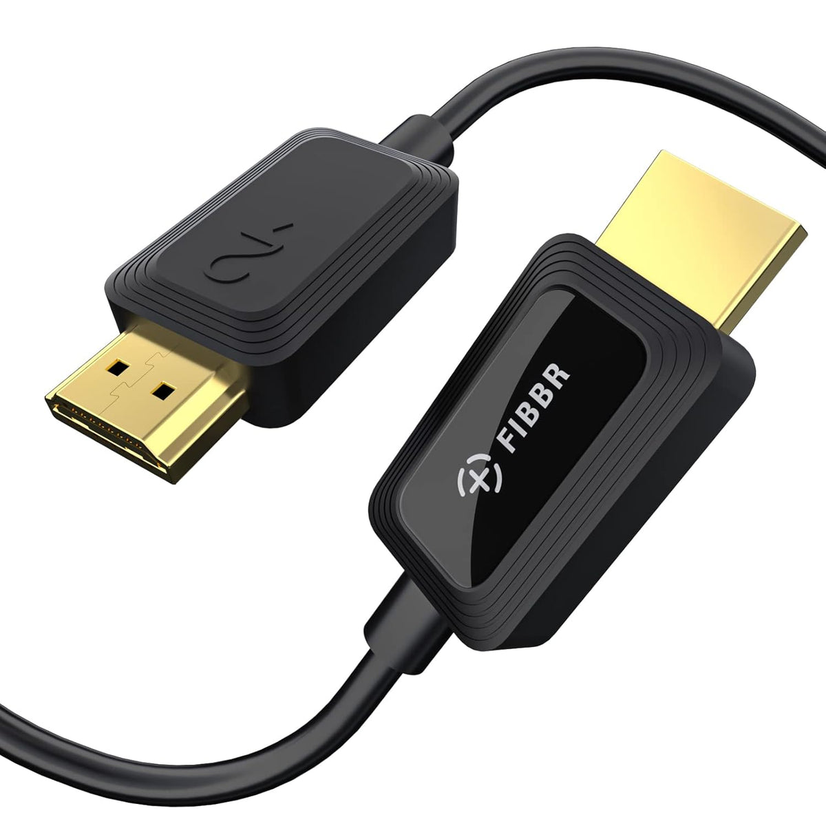 8K 6ft, 48Gbps 2.1 8K@60Hz, 4K@120Hz/144Hz Dolby 2.2&2.3 PS5, FIBBR HDMI Fiber Optic Cable HDMI Cable/AOC Support HDR