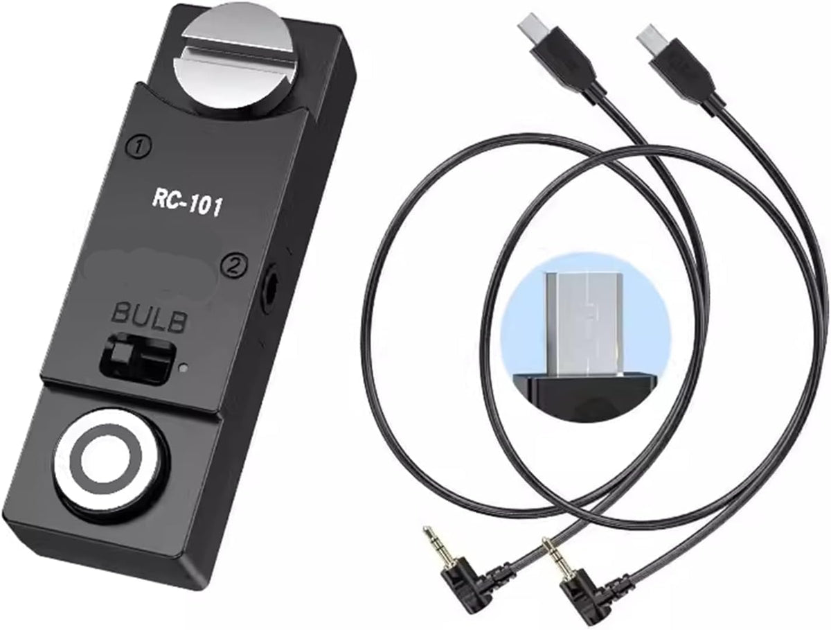 RC-101 S2 Shutter Release Remote Control for Sony a7/a7ii/a7iii/r2/r3/a6500 1/4 Stabilizer Extension Photo Key Accessories. Small Size Remote Control