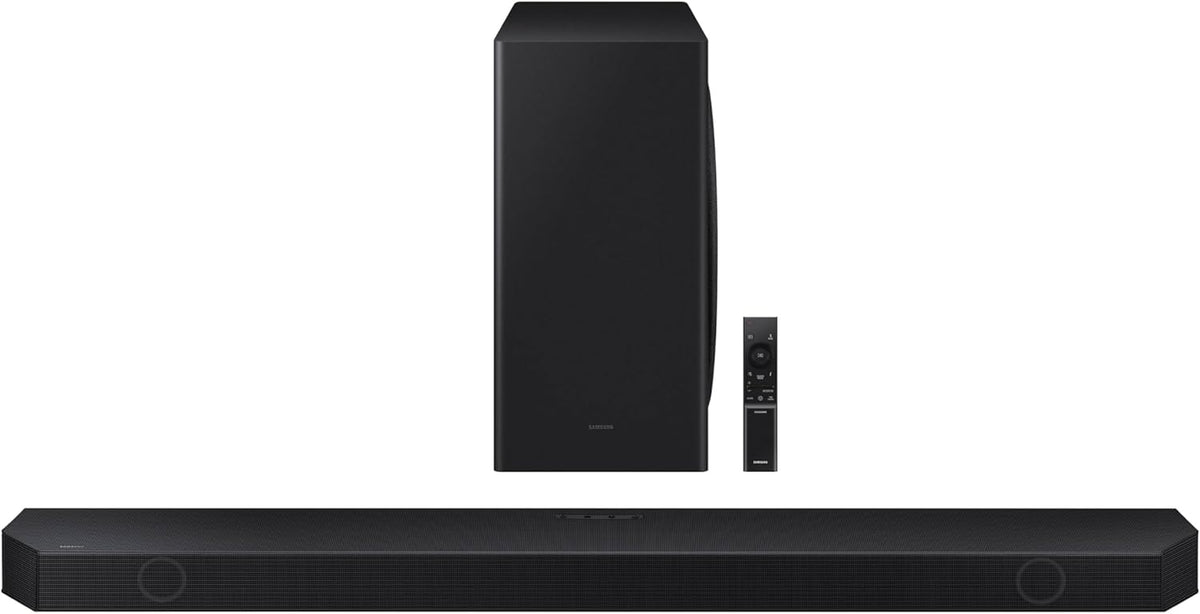 Samsung Q800D 5.1.2ch Soundbar w/Wireless Dolby Atmos Audio, Q-Symphony, SpaceFit Sound Pro, Adaptive Sound, Game Mode Pro with Alexa Built-in, HW-Q800D/ZA