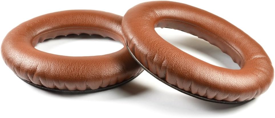 Replacement Ear pads Cushion Compatible For Bose QuietComfort QC2,QuietComfort 15 QC15,QuietComfort QC25,QuietComfort QC35,AE2,AE2i,AE2w,SoundTrue,SoundLink(Around-Ear) Headphone (COFFEE BROWN)