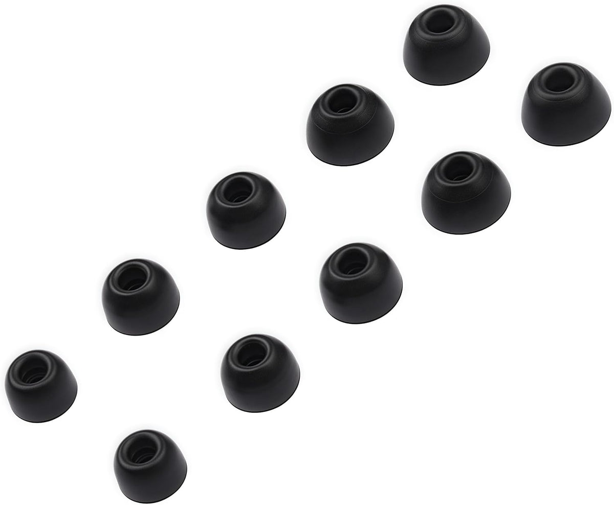 Powerbeats Pro 2 Replacement Ear Tips 5 Pairs - Designed Exclusively for Beats Powerbeats Pro 2 (2024), Not Fit Pro 1st Gen - Sport Anti-Slip Silicone Earbud Tips, Secure Gym/Running Fit -Black