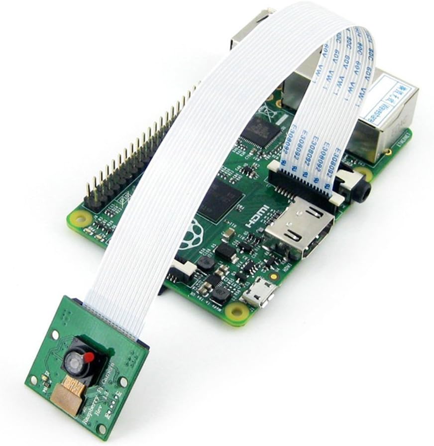 HiLetgo OV5647 5MP OV5647 A/B+/2 Camera Camera Module Raspberry Pi Camera for Raspberry Pi Model B with Cable