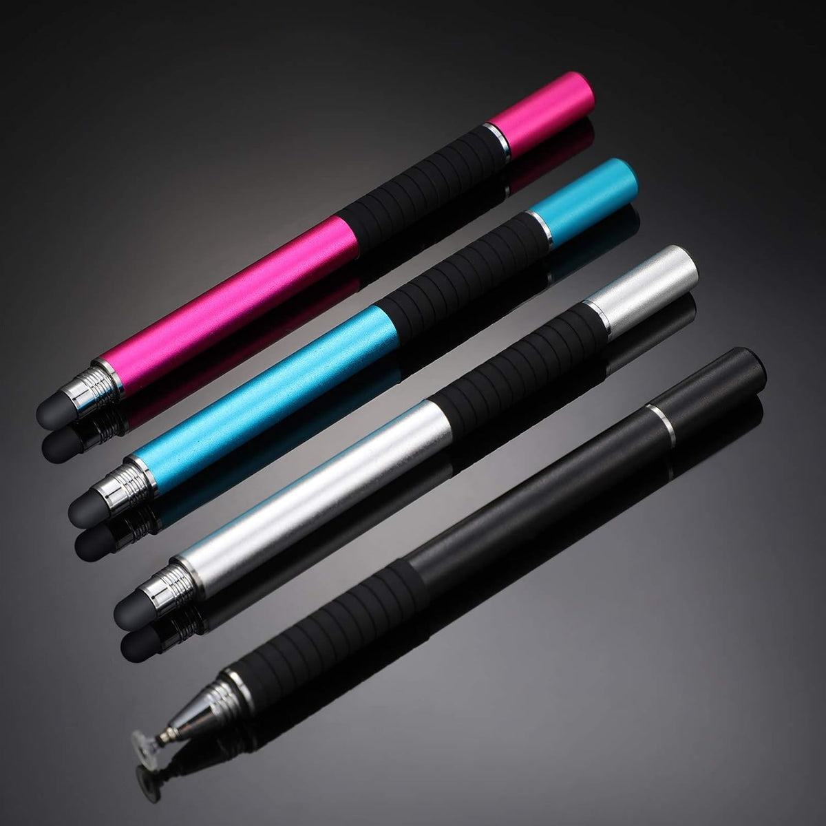 Zonon 30 Pieces Replacement Stylus Tips Conductive touch screen Pens Tips Capacitive Silicone Rubber, No Touch Door Opener Tools (0.19 Inch)