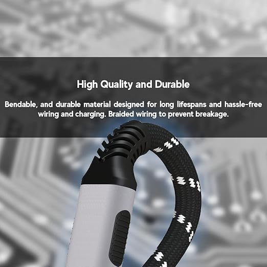 LINKUP USB 4.0 USB C to USB C Cable | Thunderbolt 4/3 Compatible | Type C Charger for MacBook and iPhone | 240W Fast Charging | 40Gbps Data Transfer | 8K@60Hz Display Cord | Use with all USB C devices