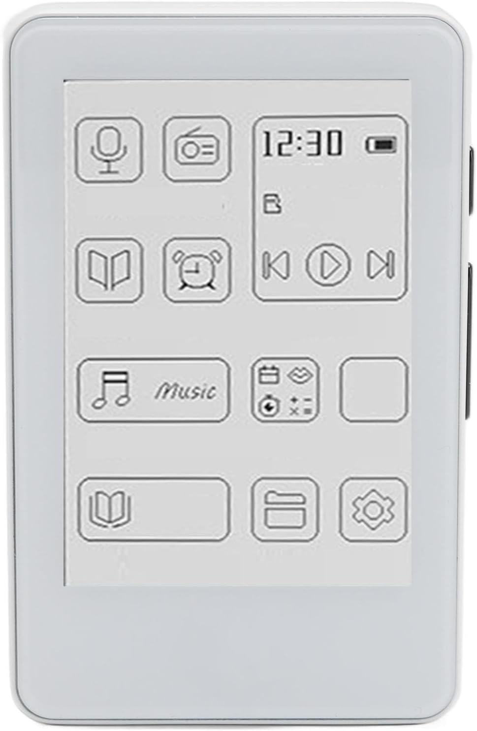 GOWENIC 2.7in 2 1 MP3 5.0, MP3, Ink Ebook Readers, in Player E Reader with Bluetooth Supports APE, FLAC, WAV, TXT