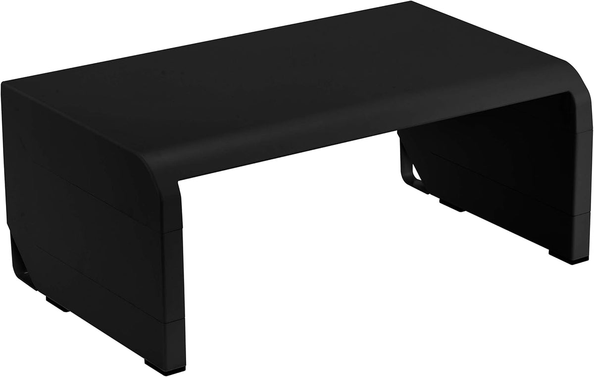 4 Bostitch Office Konnect Adjustable Monitor Stand Riser, Height Adjustments, Built-In Cable Management, Rubber Feet