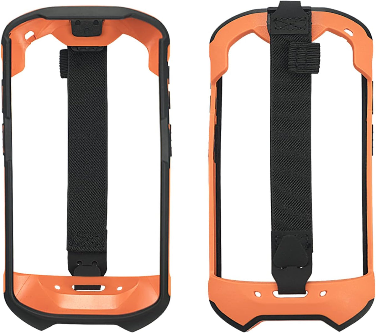 LANADO Protective Case Cover with Handstrap Rugged Boot Carrying Case for Zebra TC51 TC510K TC52 TC56 TC57 Rugged Bumper Case Armor Designed for Zebra Protection Tough Shock Proof,Orange