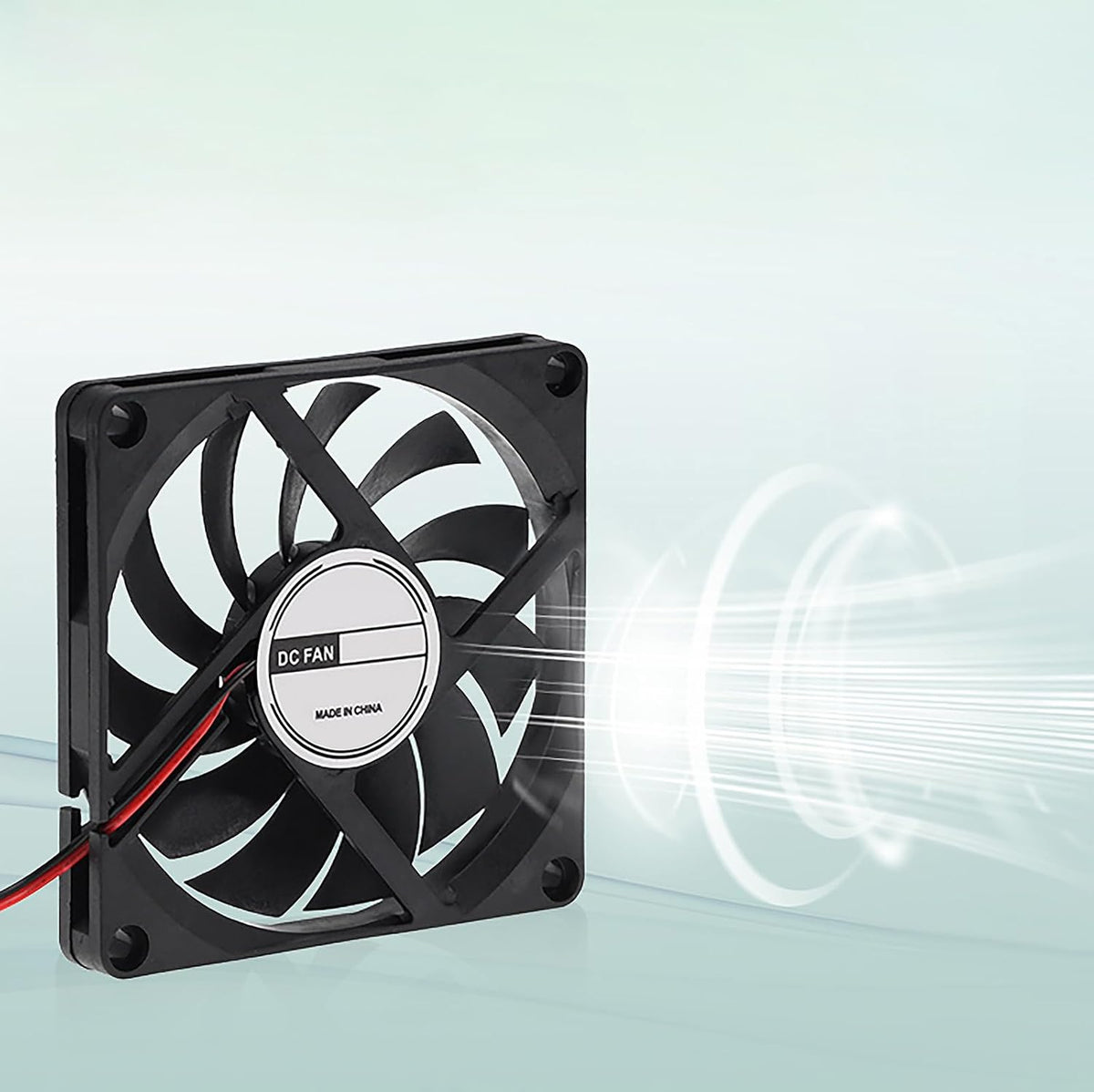 DUJVCZB 8010 12V 80mm 80mm 10mm Dual Ball Bearing Quiet Computer Case Fan DC x x High Speed Muffin Cooling Fans