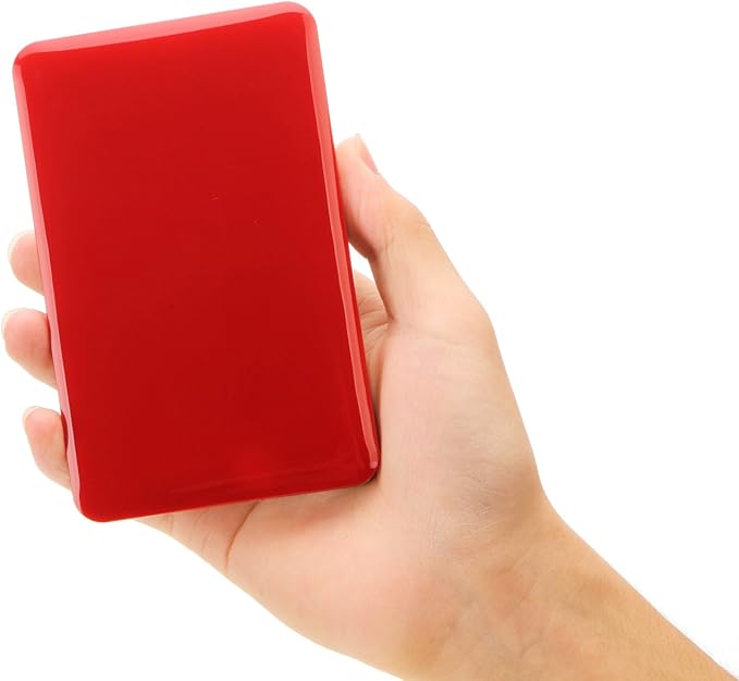 U3 2.5 inch USB 3.0 FAT32 Portable External Hard Drive - Red (120GB)