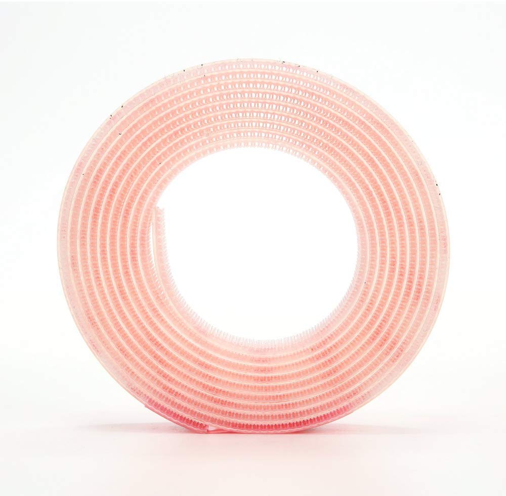 3M Dual Lock Reclosable Fastener SJ3560 (Clear, 1 in x 10 ft Roll) - Heavy Duty Adhesive Interlocking Tape for Indoor/Outdoor Mounting