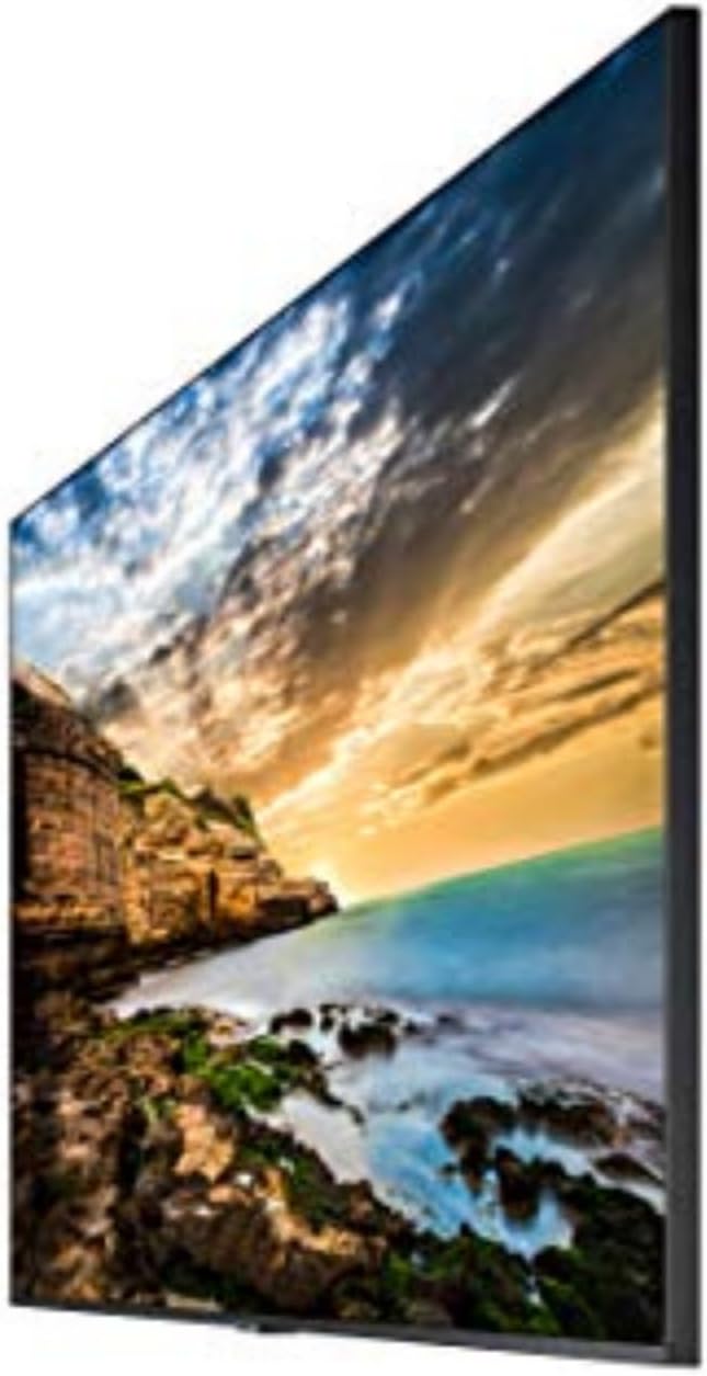 SAMSUNG Business QE50T 50-inch 4K UHD 3840x2160 LED Commercial Signage Display HDMI USB Speakers 3-Yr Wrnty 16/7 Operation 300 nit (LH50QETELGCXGO) Black