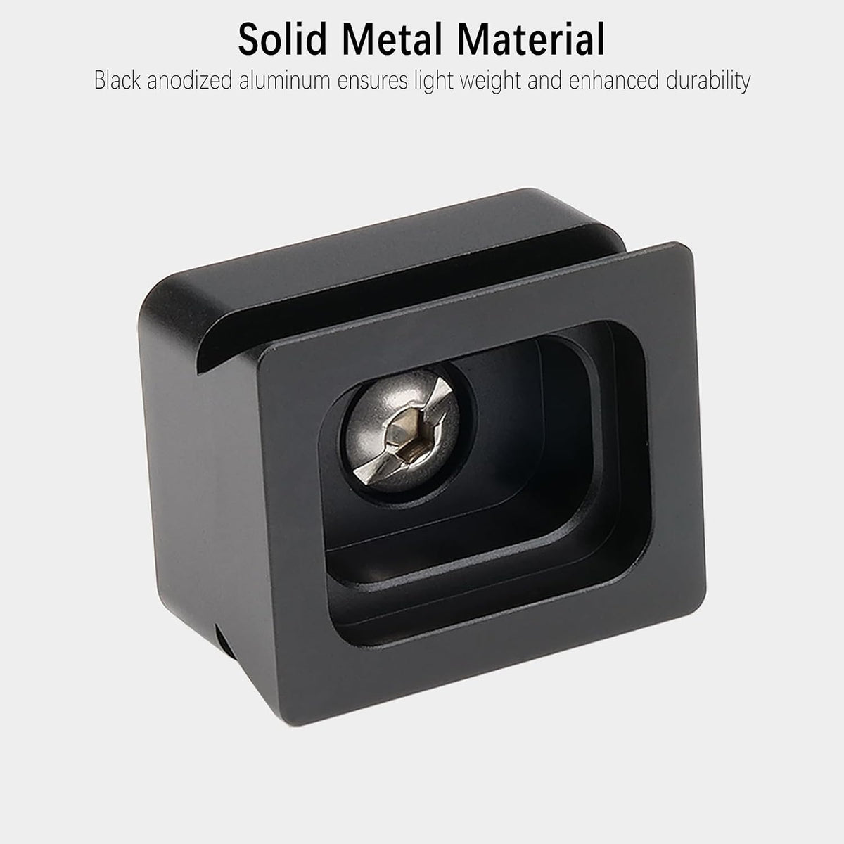 1/4" Video Camera DSLR Metal Adapter Mount with Mounting Screw for Optical Telescope Finderscope Finder Scope Dovetail