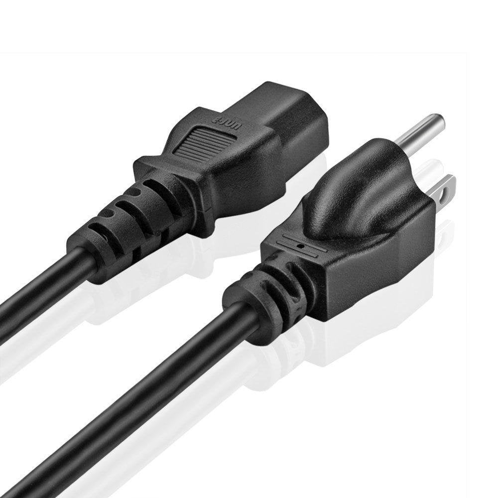Omnihil 8 Feet AC Power Cord Compatible with Oce All-in-One Printer, Scanner, Copier Fax MAC Hine-(FX-3000)