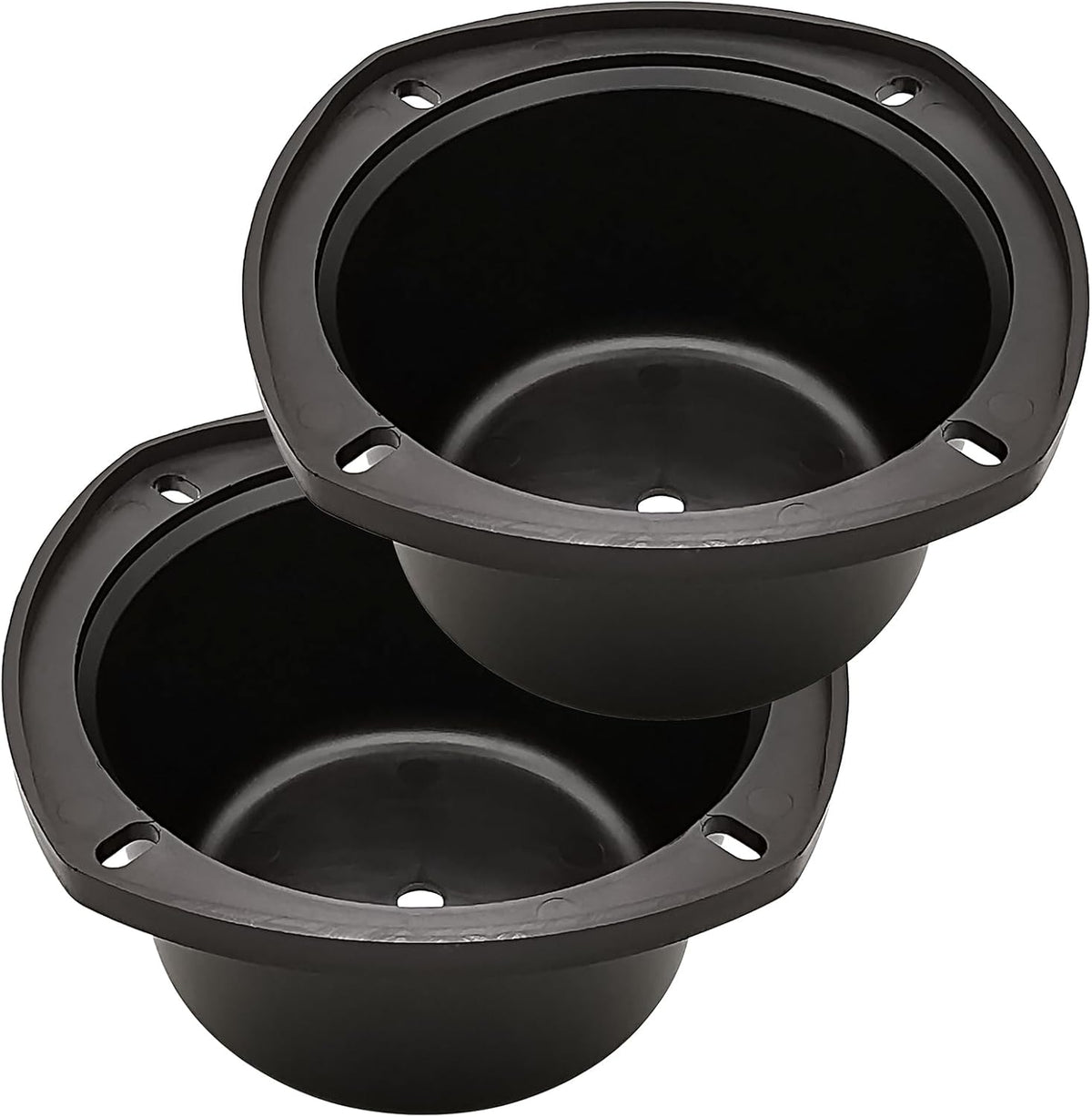 HiQltyla 4" 4" (Pack 2) Speaker Baffle, Suitable for DIY Bookshelf Speaker Home Audio Systems or Car Speaker Systems