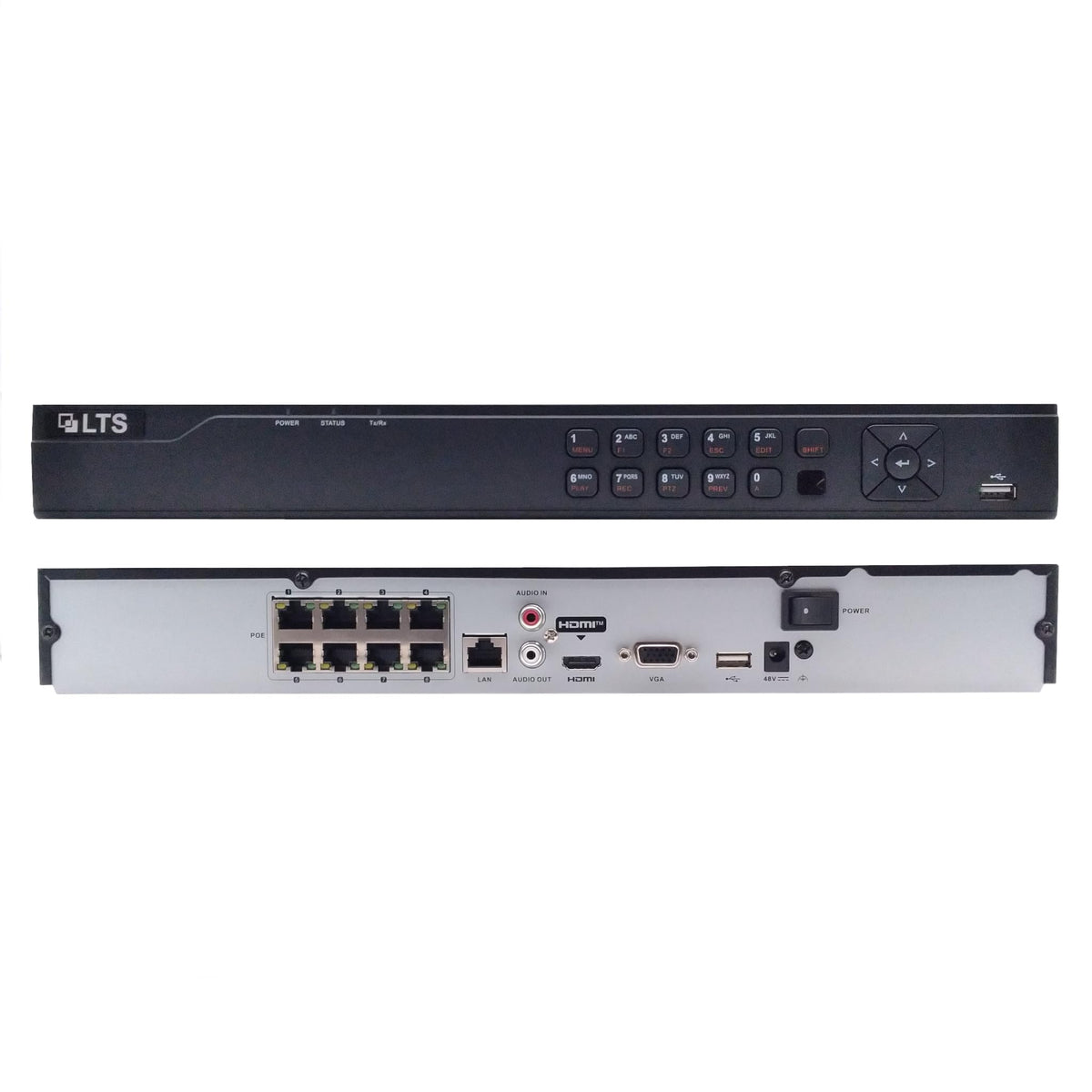 Platinum Professional Level 8 Channel NVR - 4K LTN8708Q-P8 (No Hard Drive Included)
