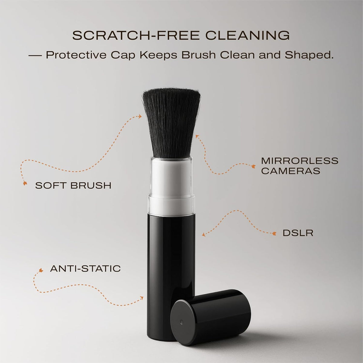 Camera Lens Cleaning Kit for DSLR and Sensitive Electronics, 9-in-1 Lens Cleaner Spray, Camera Pen, Blower, Wipes, Sensor Cleaner, Photographer Gifts & Accessories