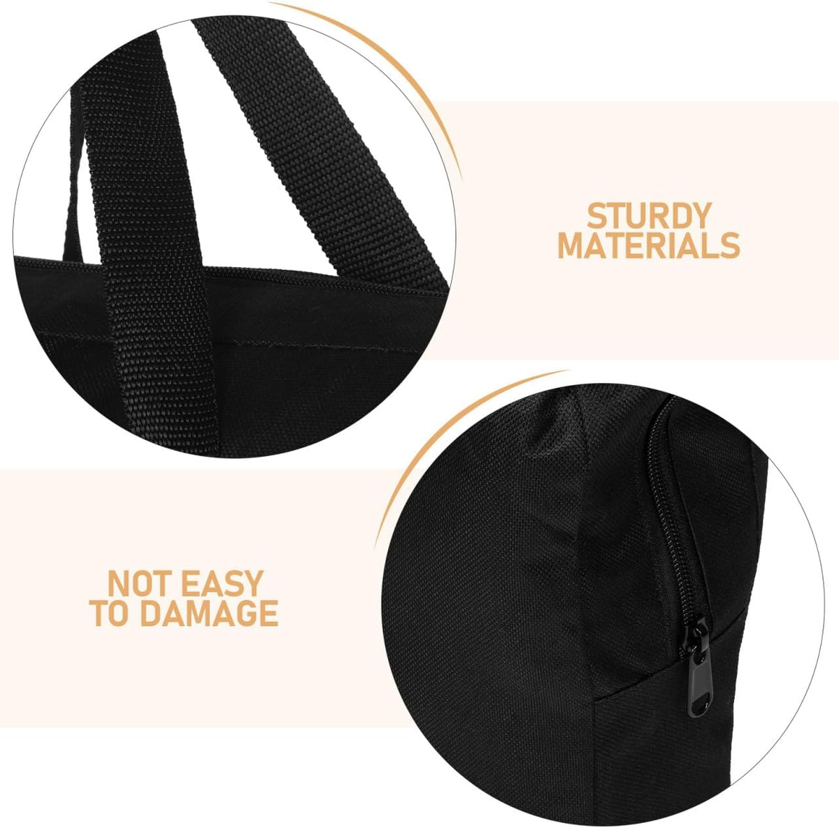 ELAYARD 18.1-Inch Portable Ring Light Storage Bag Zipper Carrying Case Protective Soft Interior for Photography Video