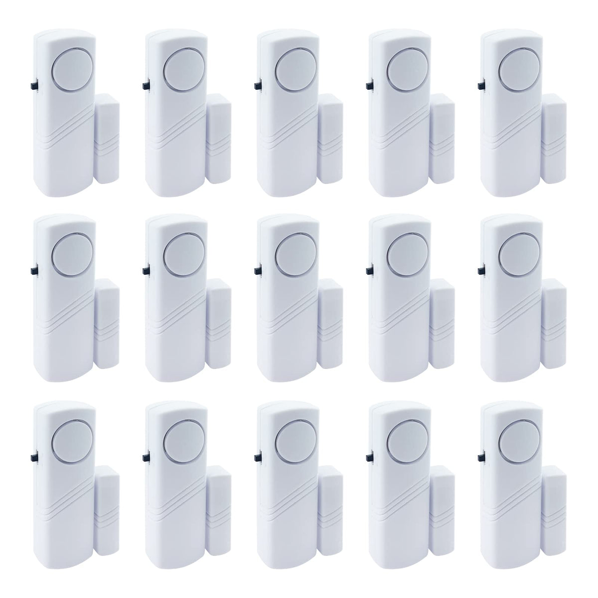 Door Window Alarm, 90DB Door Alarms for Kids Safety, Door Window Burglar Alarm-Window Pool Alarms for Home (15 Pack)