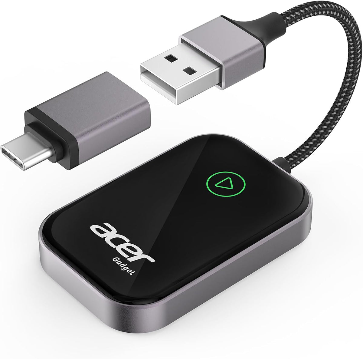 Acer Seamless Gadget CarPlay Wireless Adapter for Apple iPhone Wireless Apple CarPlay Wireless Adapter Upgrade Wired