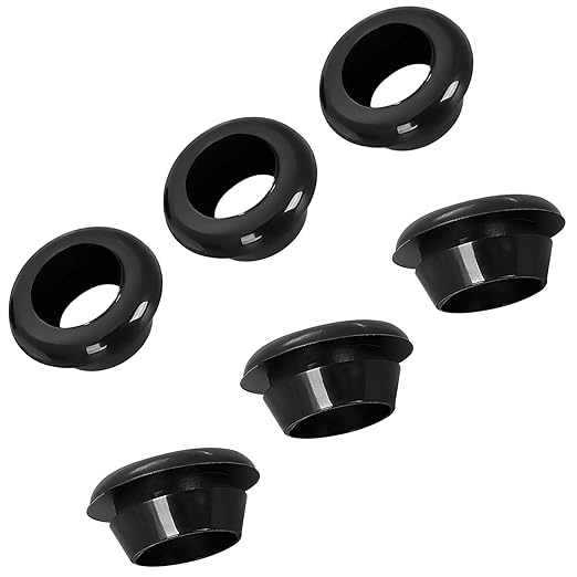 Qrity 9X Rubber Grommets ID 25mm Mount 30mm for Cable