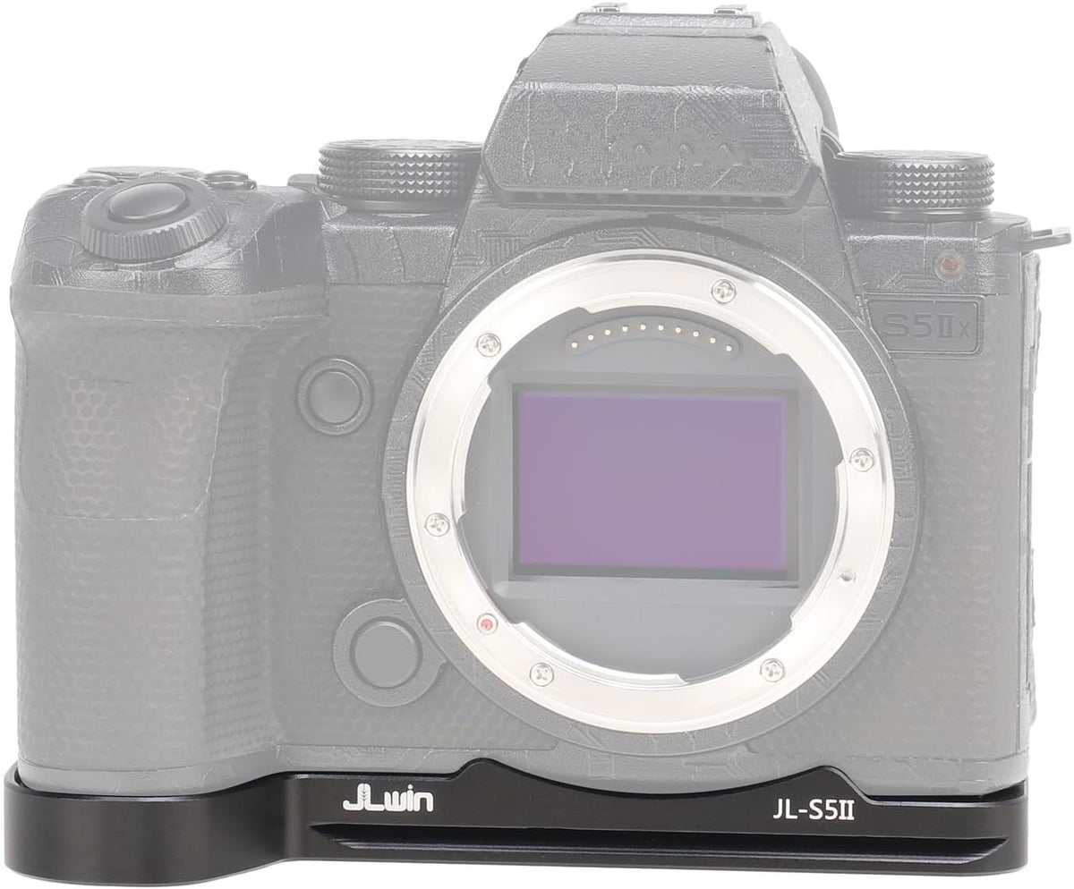 FocusFoto DC-S5 II/DC-S5 IIX/DC-G9M2 G9II Quick Release Baseplate QR Plate with Cold Shoe Mount for Panasonic Lumix
