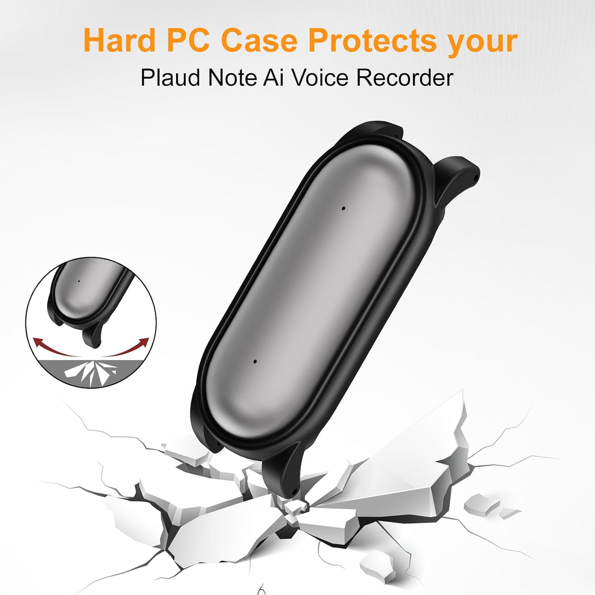 Adjustable Braided Wristband Compatible with Plaud NotePin & NotePin S AI Voice Recorder,Breathable Soft Wearable Strap