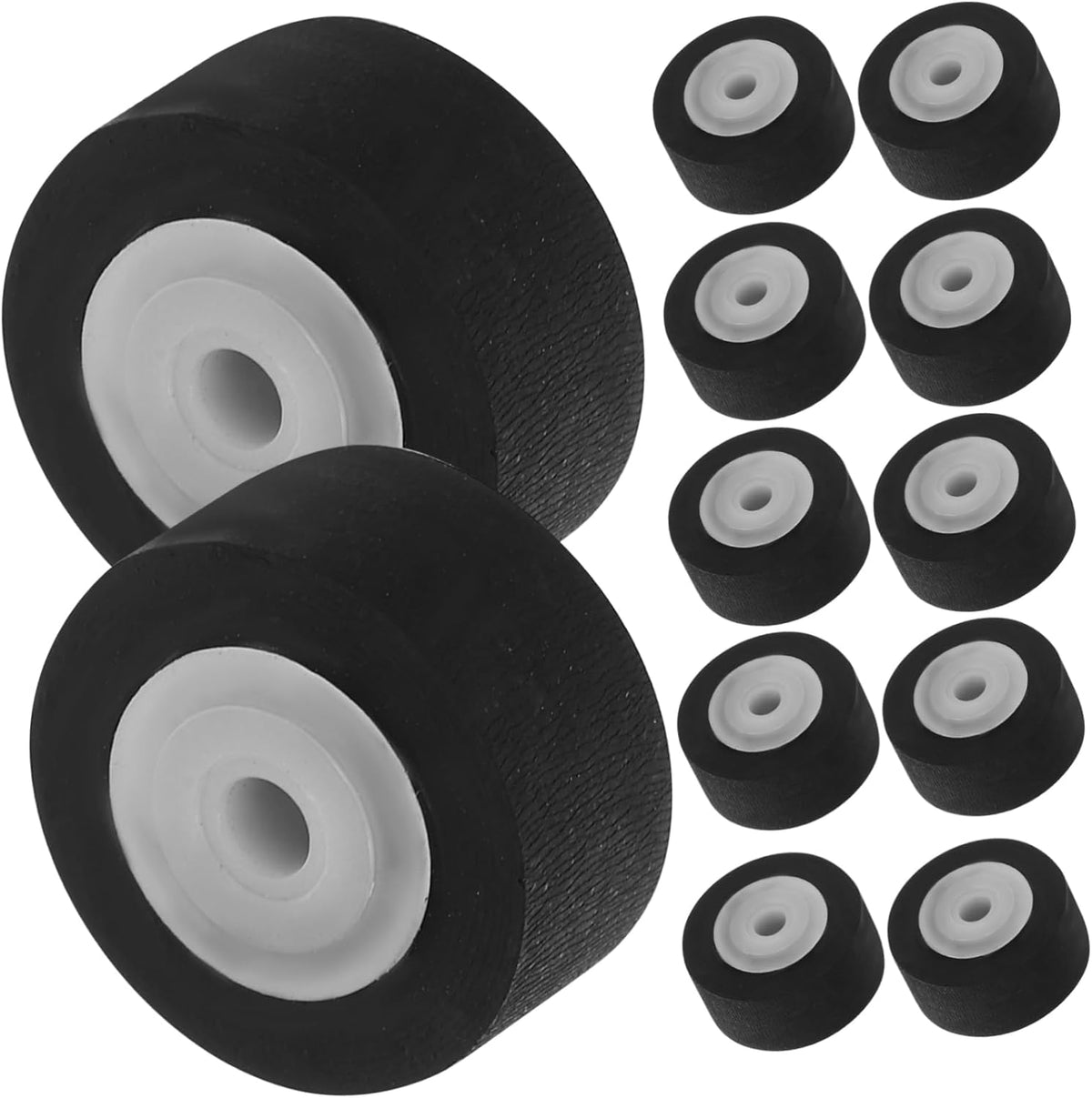 6Pcs Pinch Cassette Tape Roller Roller Replacement for Player Tape Deck Pulley Accessories for Recorder Repair