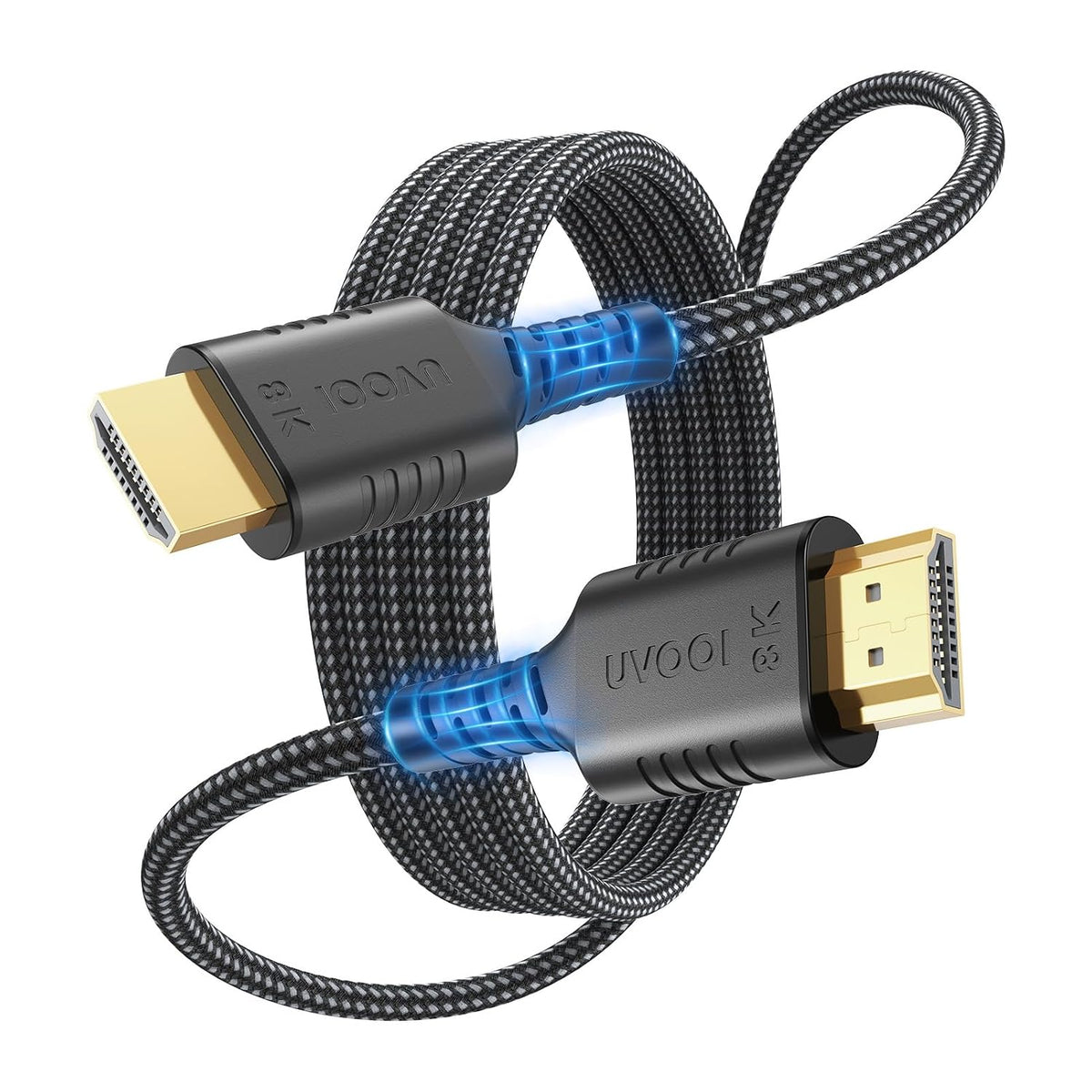 15 Cable,15 2.1 Cl3- 8K 48Gbps, CL3 2.3, HDR10+ PS4/PS5, FT HDMI HDMI Shielded Long Cable with Ultra High Speed HDMI