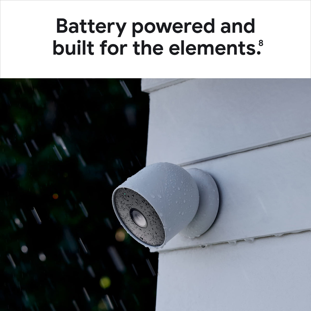 Google Nest Cam Outdoor or Indoor, Battery - 2nd Generation - 2 Count (Pack of 1) (Renewed)