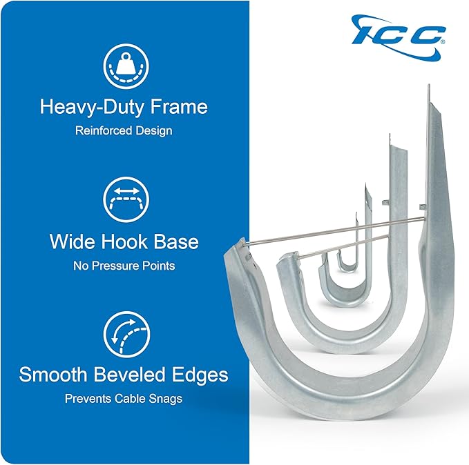 ICC J-Hook in 25 Pack (Wall Mount, 2 in)